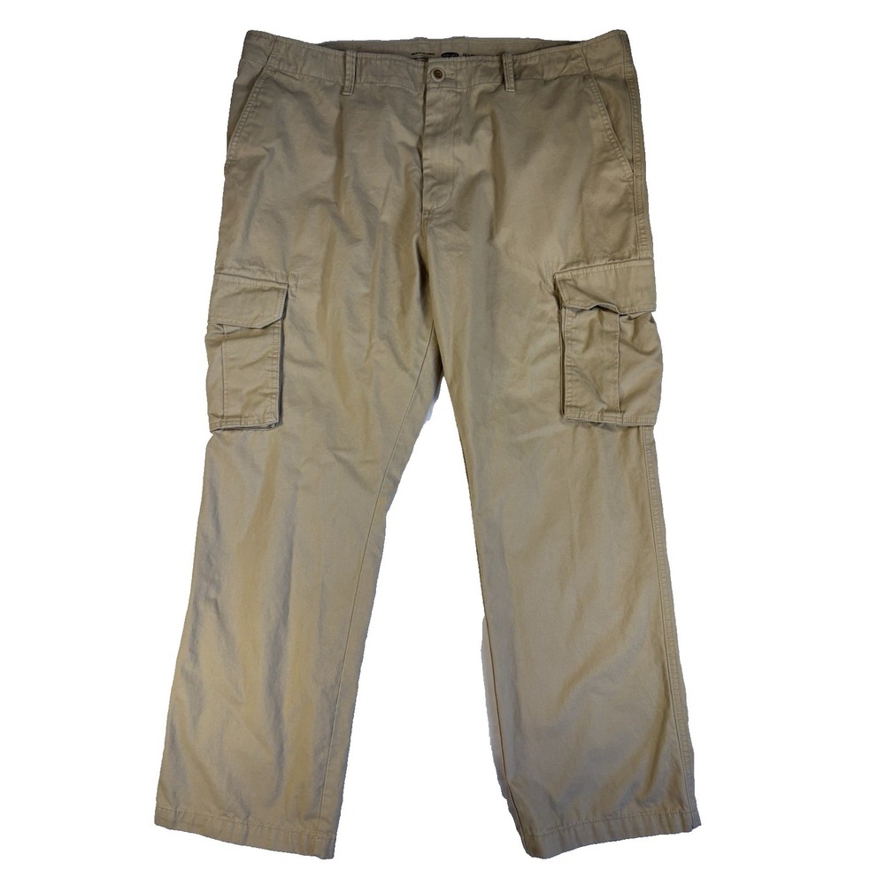 Old Navy Men's 42X32 Broken In Cargo Khaki Chino Pants Urban Streetwear Utility
